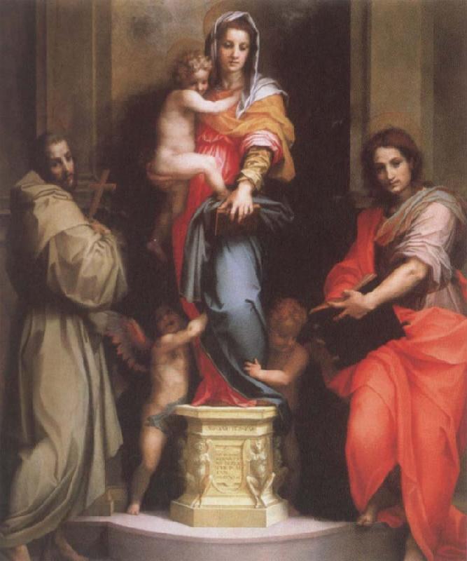 Andrea del Sarto Madonna of the Harpies